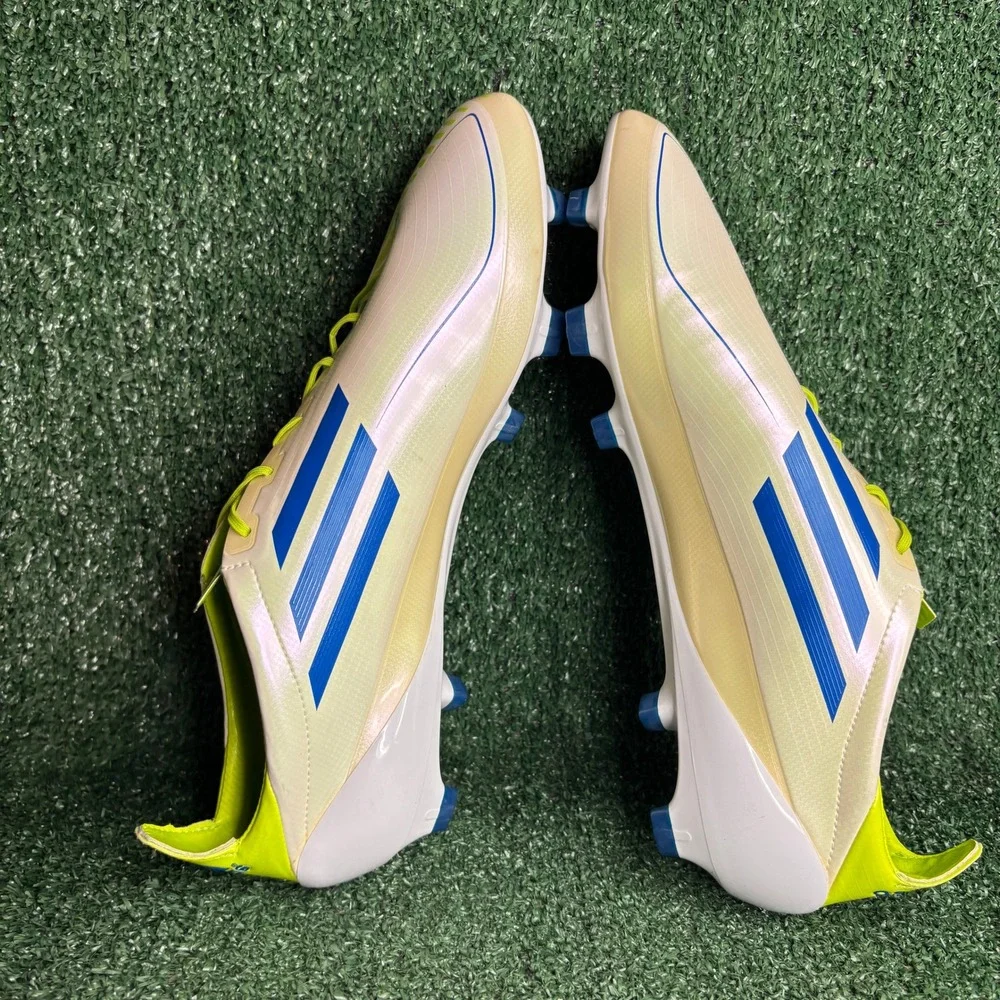 NEW‎ Adidas 2011 F50 Adizero Ultralight Football Boots White Blue Mens Size 13